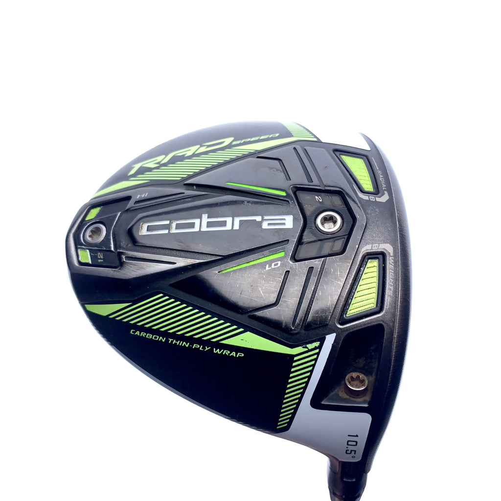 Used Cobra King Radspeed Driver / 10.5 Degrees / Stiff Flex