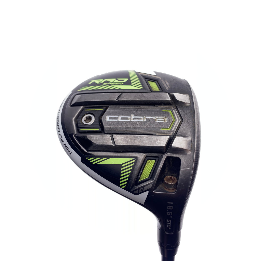 Used Cobra King Radspeed 5 Fairway Wood / 18.5 Degrees / Regular Flex