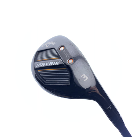 Used Callaway Mavrik 3 Hybrid / 18.0 Degrees / Regular Flex