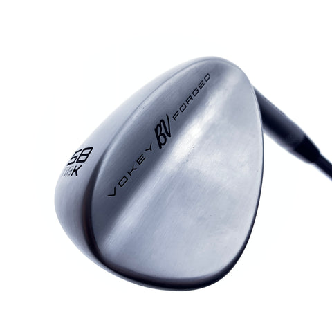 Used Titleist Vokey Forged 2025 Lob Wedge / 58.0 Degrees / Stiff Flex