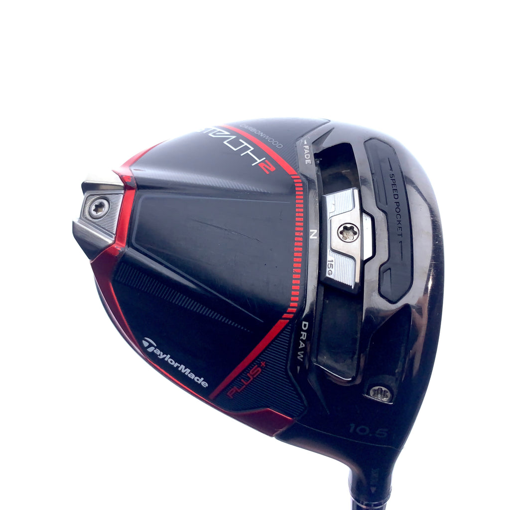 Used TaylorMade Stealth 2 Plus Driver / 10.5 Degrees / Stiff Flex