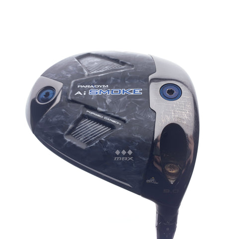 Used Callaway Paradym Ai Smoke Triple Diamond Max Driver / 9.0 Degrees / Stiff