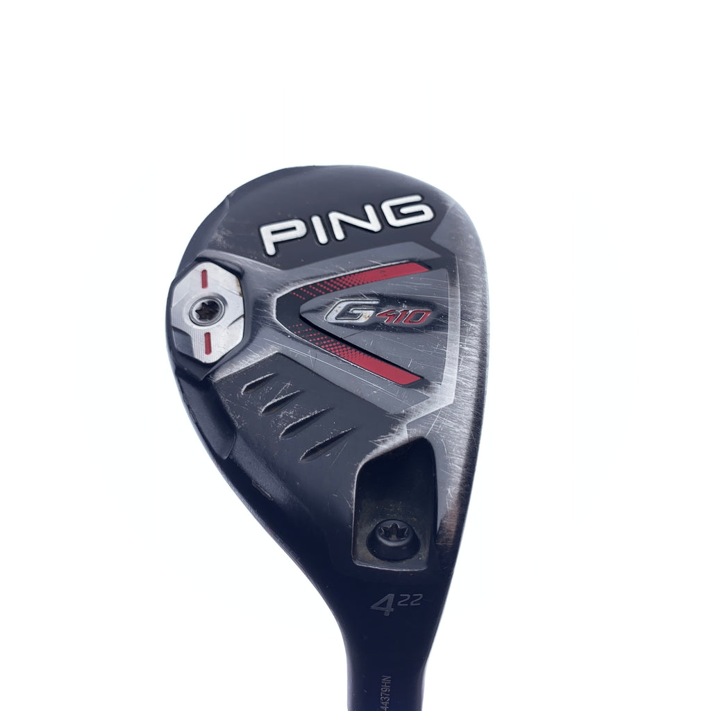 Used Ping G410 4 Hybrid / 22.0 Degrees / Regular Flex