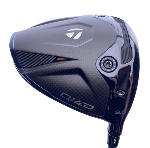Used TaylorMade Qi4D Driver / 9.0 Degrees / Stiff Flex