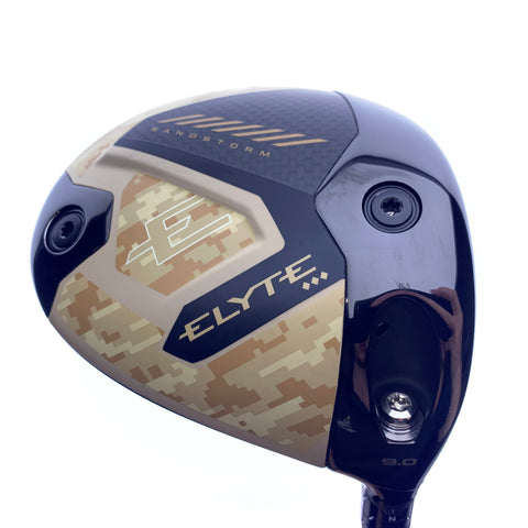 Used Callaway Elyte Triple Diamond Sandstorm Driver / 9.0 Degrees / TX Flex