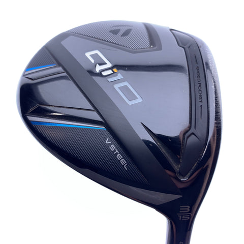 Used TaylorMade Qi10 3 Fairway Wood / 15.0 Degrees / X-Stiff Flex