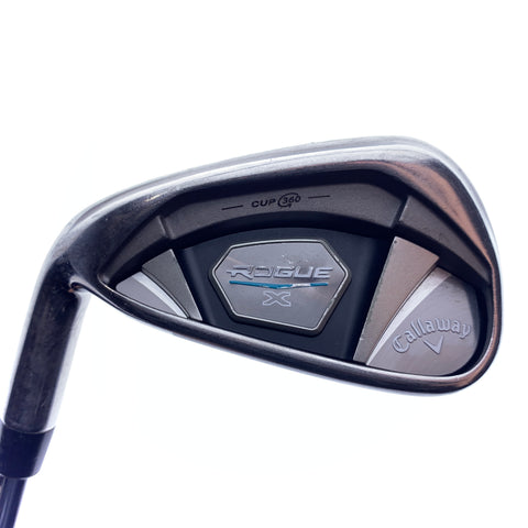 Used Callaway Rogue X 6 Iron / 24.0 Degrees / Stiff Flex / Left-Handed