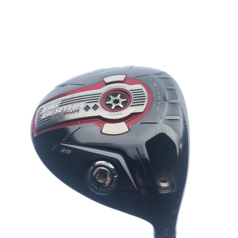 Used Callaway Big Bertha Alpha 815 DBD Driver / 9.0 Degrees / Regular Flex