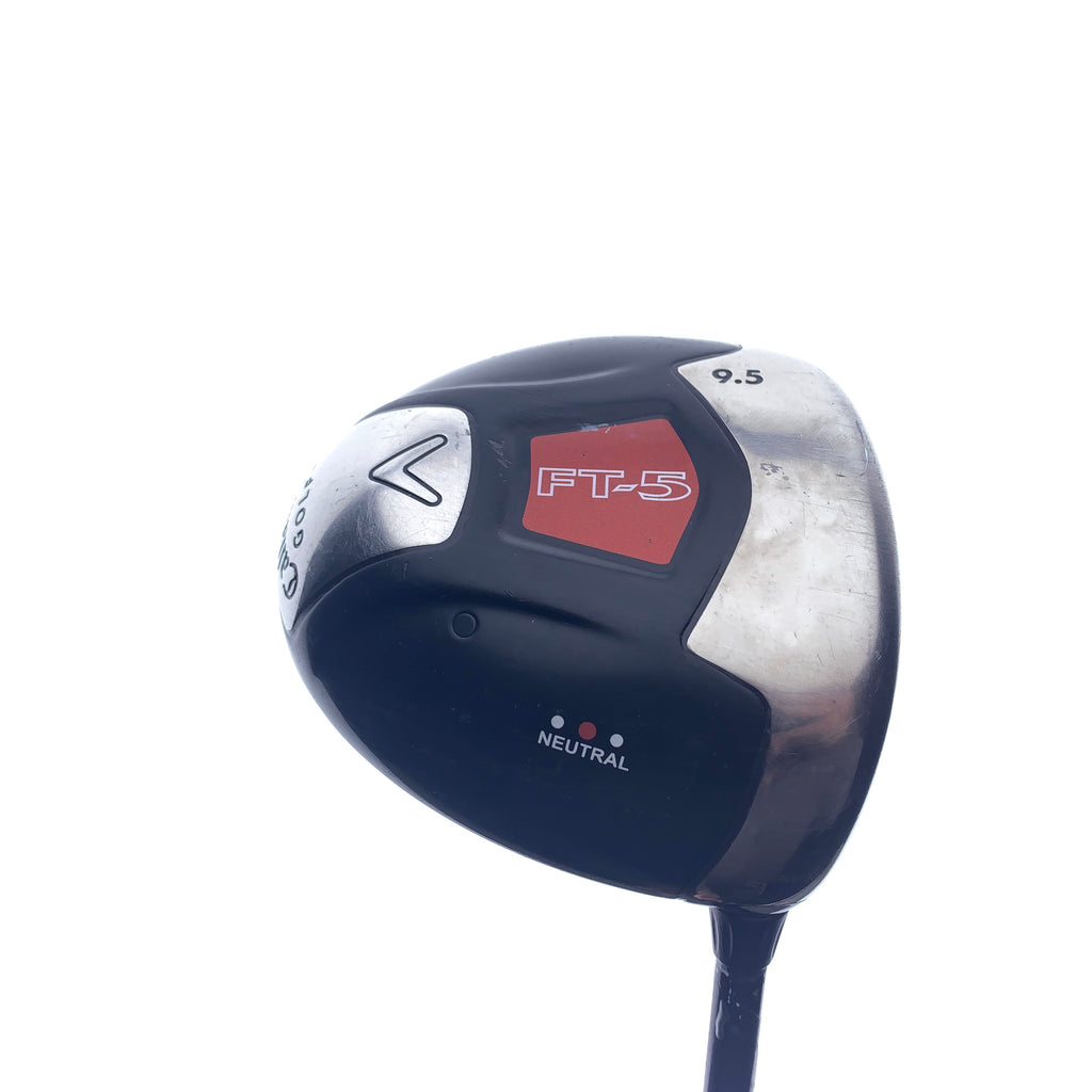 Used Callaway FT-5 Driver / 9.5 Degrees / Stiff Flex