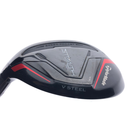 Used TaylorMade Stealth Rescue 3 Hybrid / 19.0 Degrees / Stiff Flex / Left-Hand