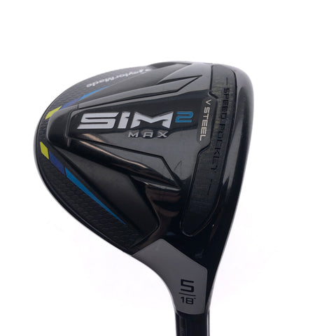 Used TaylorMade Sim2 Max 5 Fairway Wood / 18 Degrees / Stiff Flex