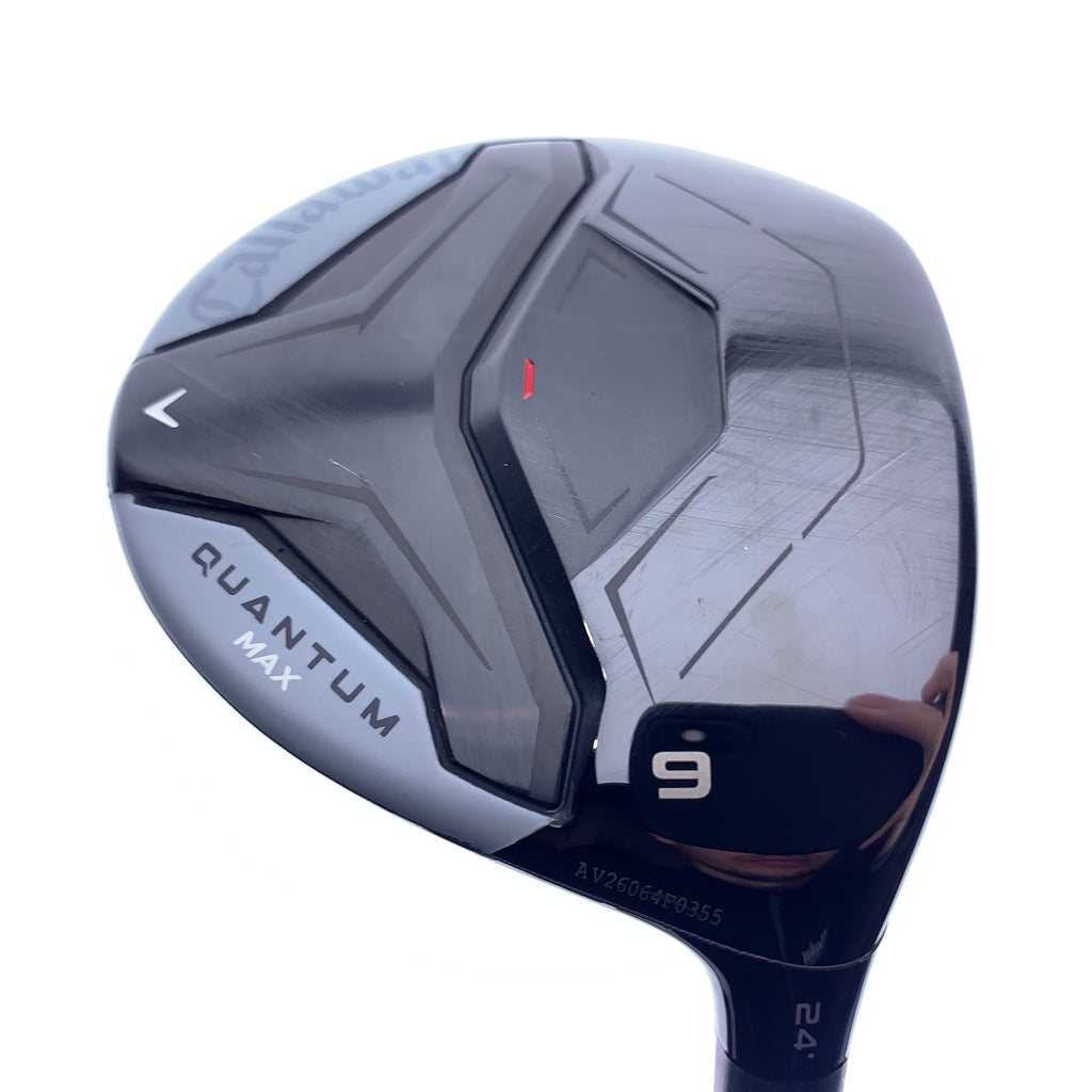 Used Callaway Quantum Max 9 Fairway Wood / 24.0 Degrees / Regular Flex