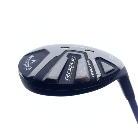 Used Callaway Rogue ST MAX OS Lite 6 Hybrid / 30 Degrees / Ladies Flex