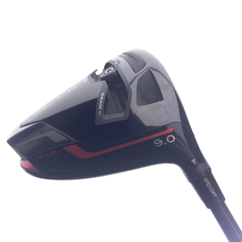 Used TaylorMade Stealth Plus Driver / 9.0 Degrees / TX Flex
