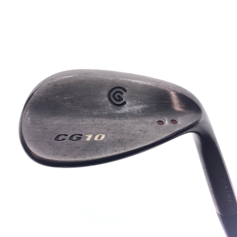Used Cleveland CG10 Black Pearl Gap Wedge / 50.0 Degrees / Wedge Flex