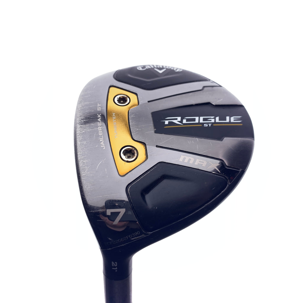 Used Callaway Rogue 7 Fairway Wood / 21 Degrees / Regular Flex / Left-Handed
