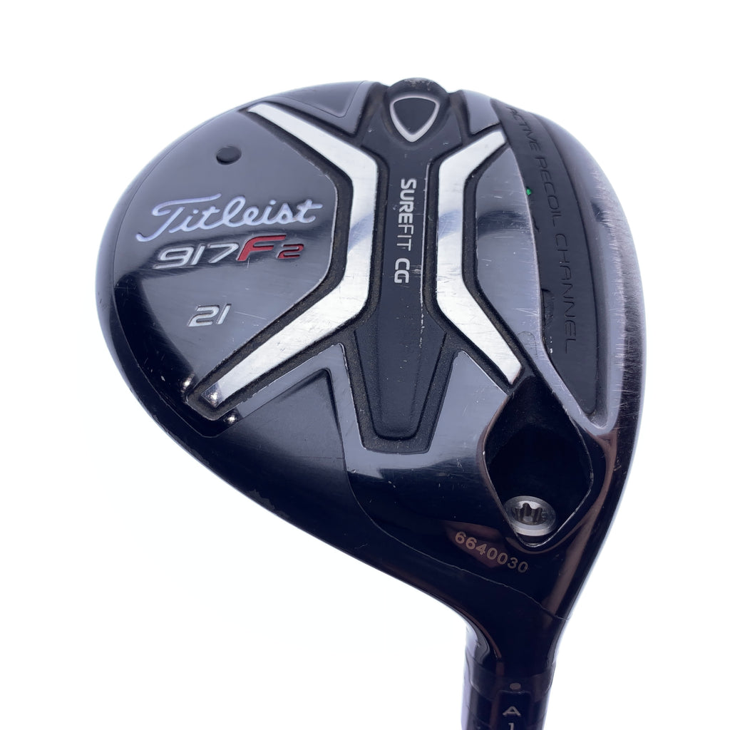 Used Titleist 917 F2 7 Fairway Wood / 21.0 Degrees / Regular Flex