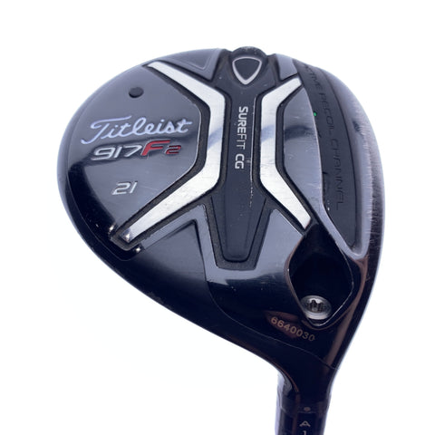 Used Titleist 917 F2 7 Fairway Wood / 21.0 Degrees / Regular Flex