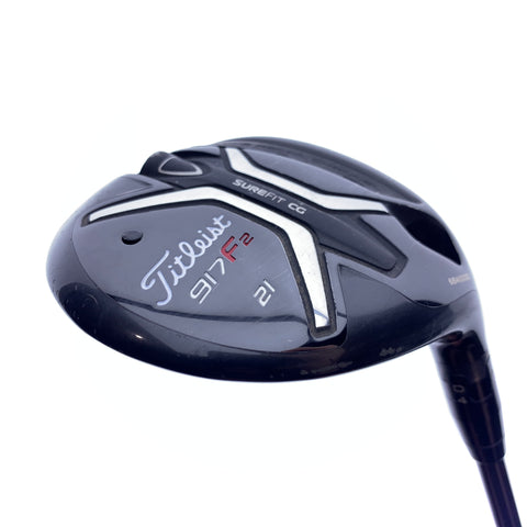 Used Titleist 917 F2 7 Fairway Wood / 21.0 Degrees / Regular Flex
