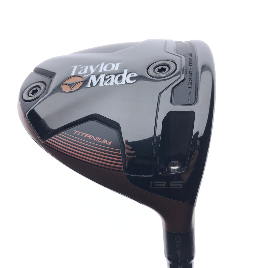 Used TaylorMade BRNR Mini Copper Driver / 13.5 Degrees / Regular Flex
