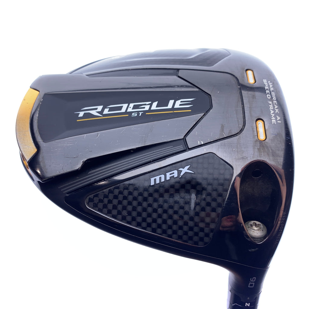 Used Callaway Rogue ST MAX Driver / 9.0 Degrees / Stiff Flex