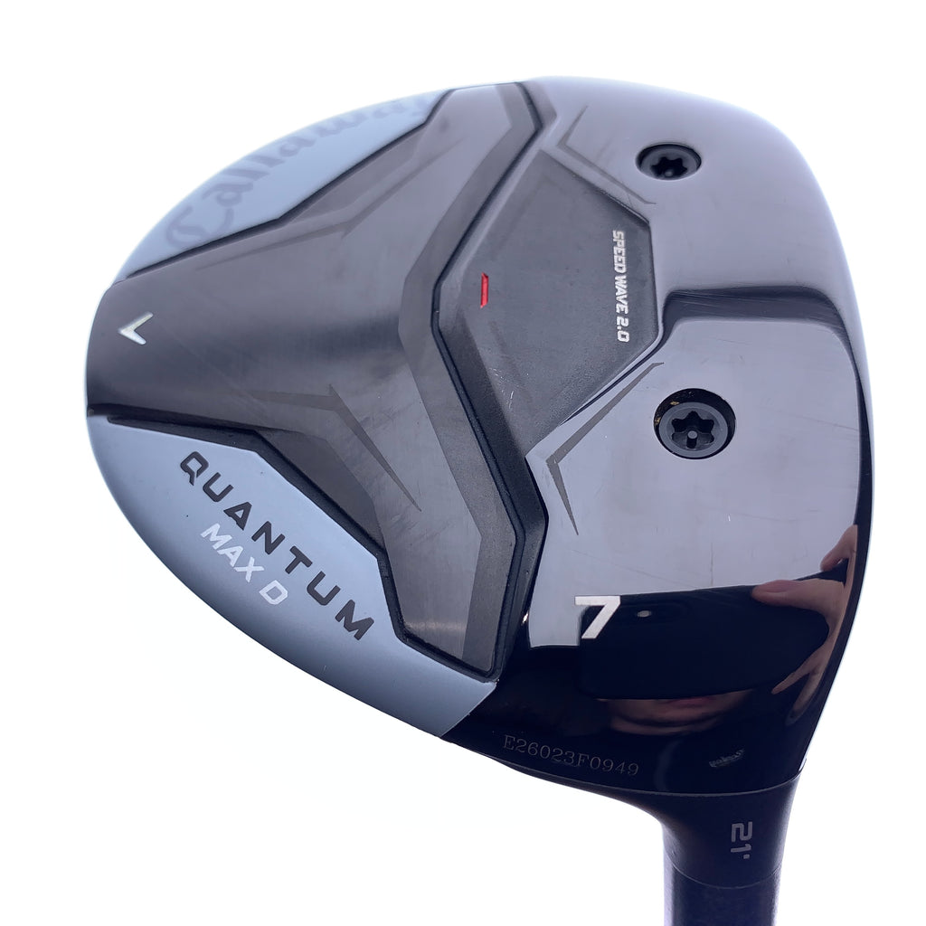 Used Callaway Quantum Max D 7 Fairway Wood / 21.0 Degrees / Soft Regular Flex