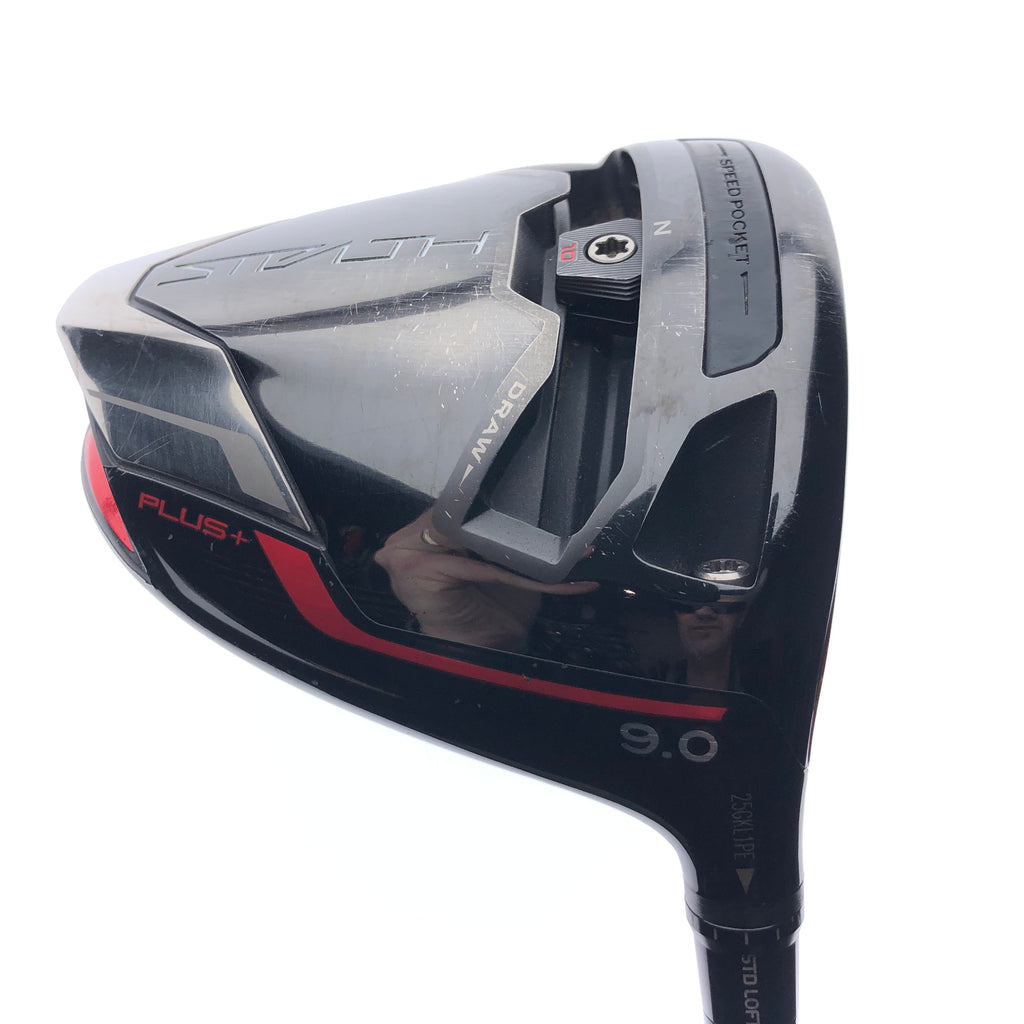 Used TaylorMade Stealth Plus Driver / 9.0 Degrees / Stiff Flex