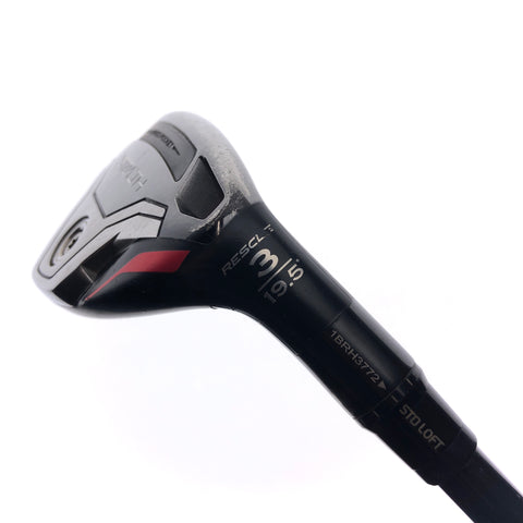 Used TaylorMade Stealth Plus Rescue 3 Hybrid / 19.5 Degrees / Regular Flex
