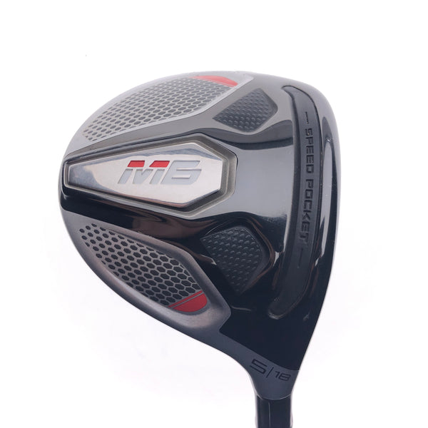 Used TaylorMade M6 5 Fairway Wood / 18 Degrees / Regular Flex