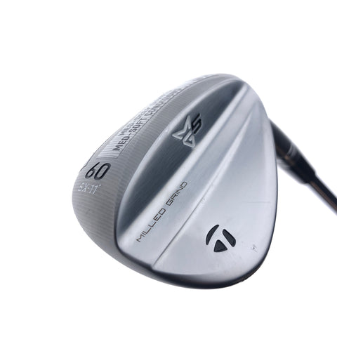 Used TaylorMade MG5 Chrome Lob Wedge / 60.0 Degrees / Wedge Flex