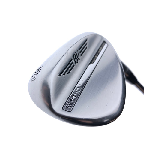 Used Titleist Vokey SM10 Tour Chrome Lob Wedge / 58.0 Degrees / Wedge Flex