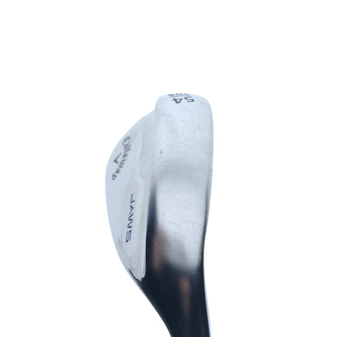 Used Callaway Jaws MD5 Platinum Chrome Sand Wedge / 54.0 Degrees / Wedge Flex