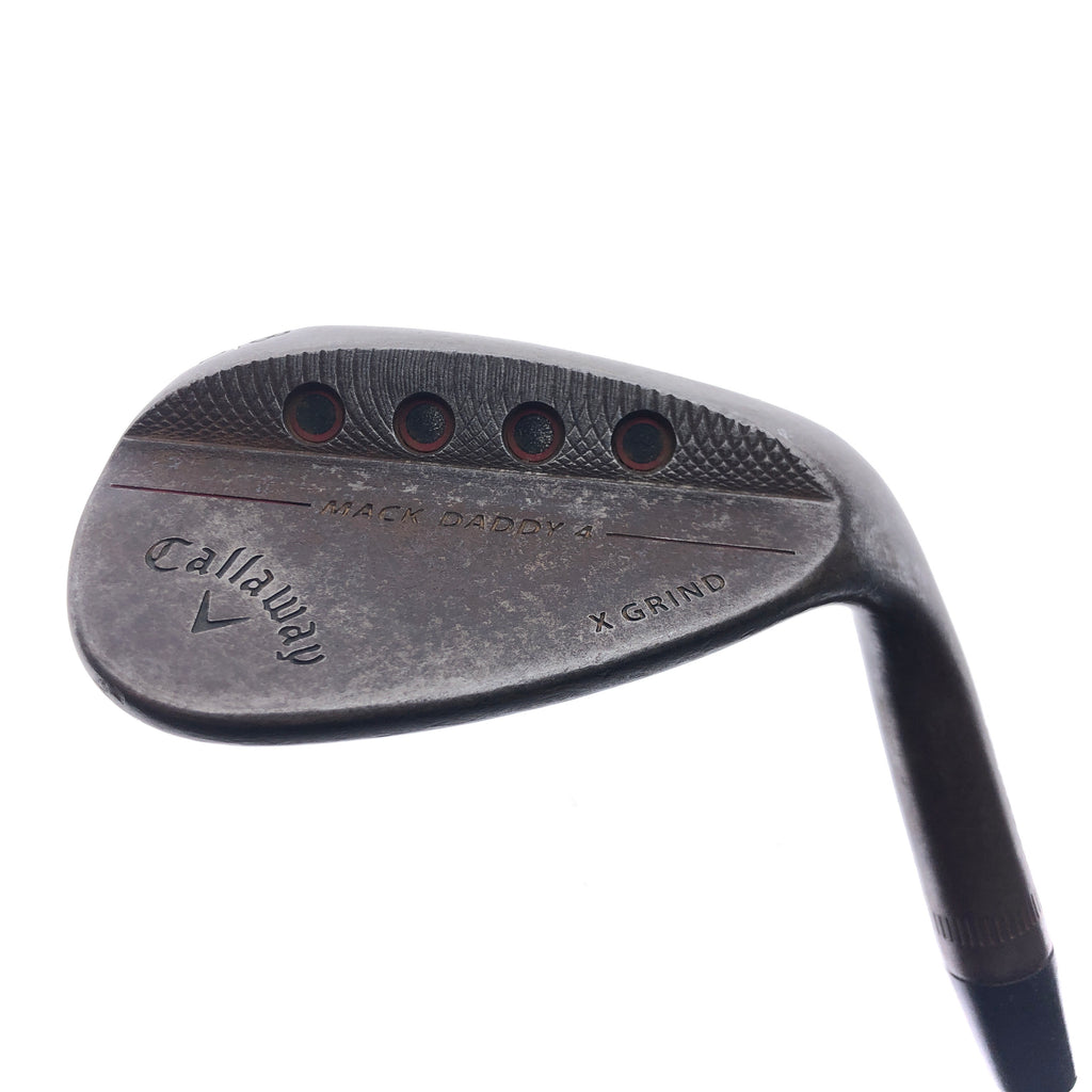 Used Callaway Mack Daddy 4 Raw Lob Wedge / 58.0 Degrees / Stiff Flex