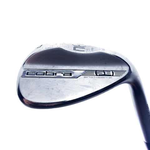 Used Cobra Snakebite 2023 Chrome Gap Wedge / 50.0 Degrees / Stiff Flex - Replay Golf 