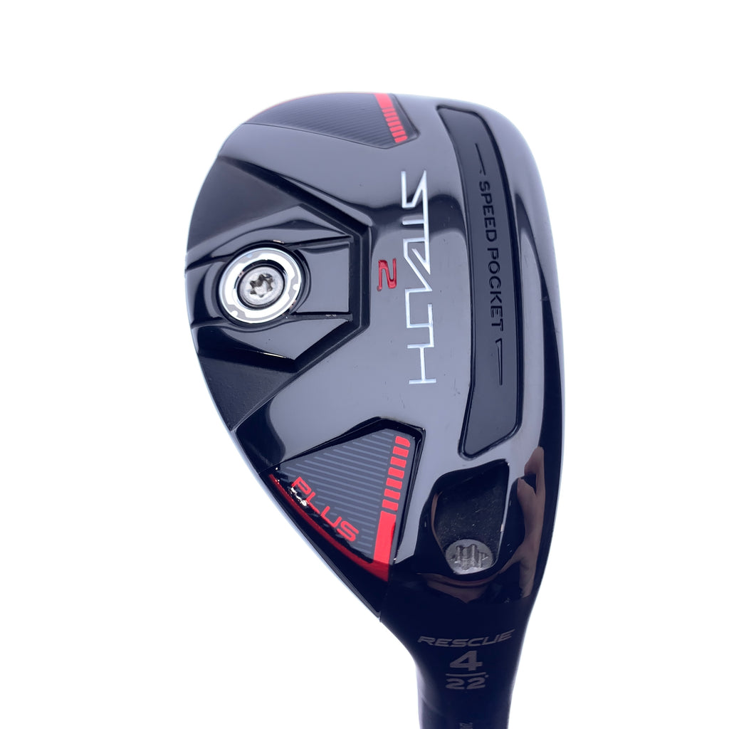 Used TaylorMade Stealth 2 Plus 4 Hybrid / 22.0 Degrees / Regular Flex