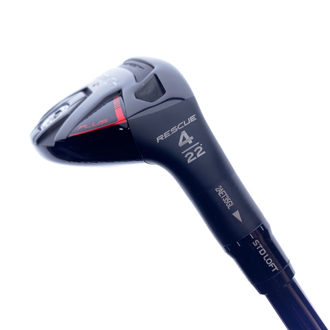 Used TaylorMade Stealth 2 Plus 4 Hybrid / 22.0 Degrees / Regular Flex