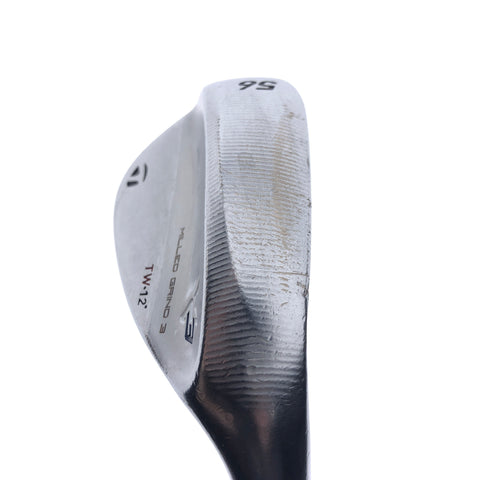 Used TaylorMade Milled Grind 3 TW Sand Wedge / 56.0 Degrees / Stiff Flex