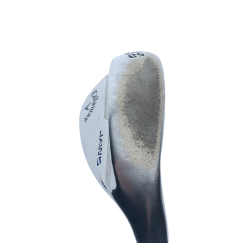 Used Callaway Jaws MD5 Platinum Chrome Lob Wedge / 58.0 Degrees / Stiff Flex