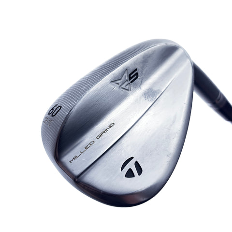 Used TaylorMade Milled Grind 5 Lob Wedge / 60.0 Degrees / Wedge Flex - Replay Golf 