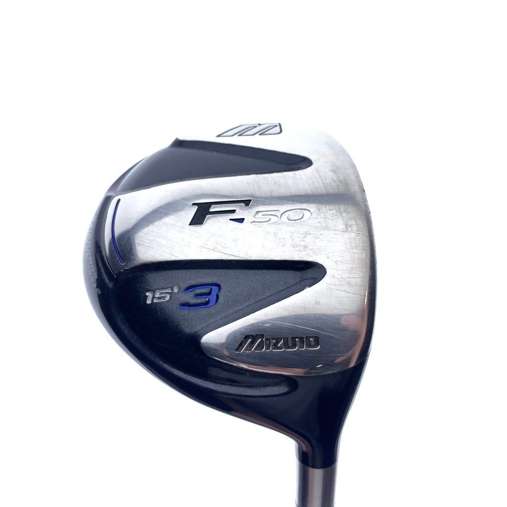 Used Mizuno F-50 3 Fairway Wood / 15.0 Degrees / Stiff Flex