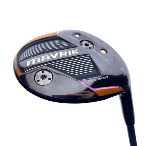 Used TOUR ISSUE Callaway Mavrik Subzero 3 Fairway Wood / 15.0 Degrees / TX Flex