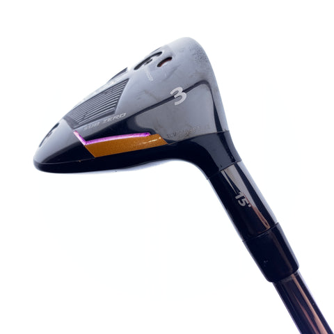 Used TOUR ISSUE Callaway Mavrik Subzero 3 Fairway Wood / 15.0 Degrees / TX Flex