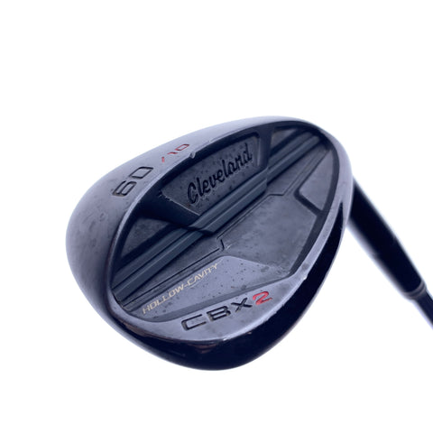 Used Cleveland CBX 2 Black Satin Lob Wedge / 60.0 Degrees / Wedge Flex