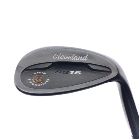 Used Cleveland CG16 Black Pearl Lob Wedge / 60.0 Degrees / Wedge Flex