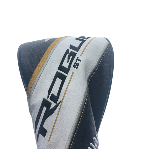 Used Callaway Rogue ST Triple Diamond Driver / 9.0 Degrees / Stiff Flex