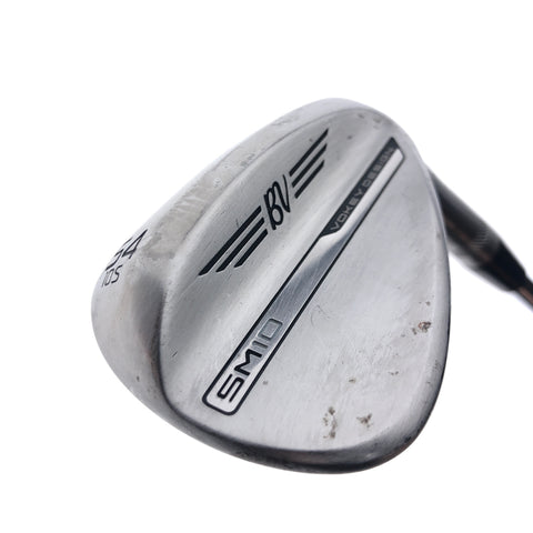 Used TOUR ISSUE Titleist Vokey SM10 Raw Sand Wedge / 54.0 Degrees / Stiff Flex