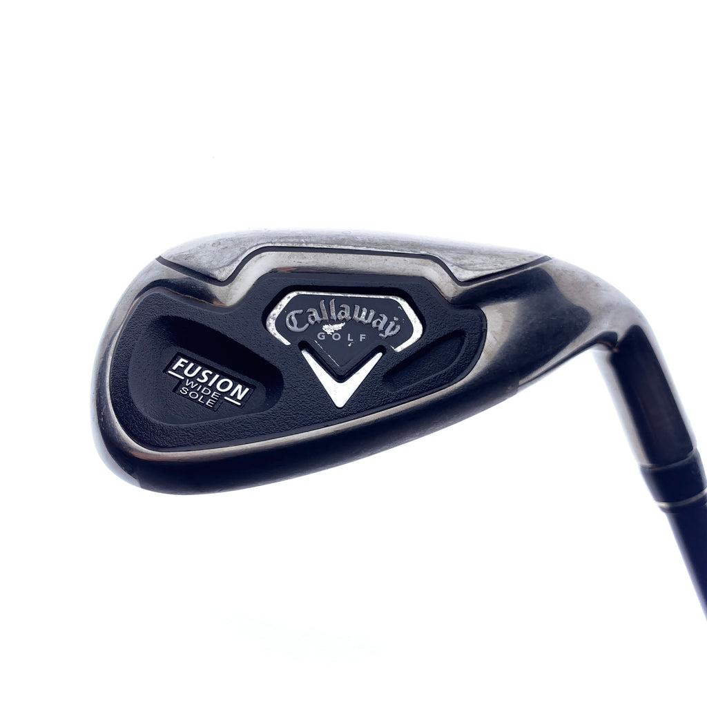 Used Callaway Fusion Wide Sole Sand Wedge Iron / 56 Degrees / Lite Flex
