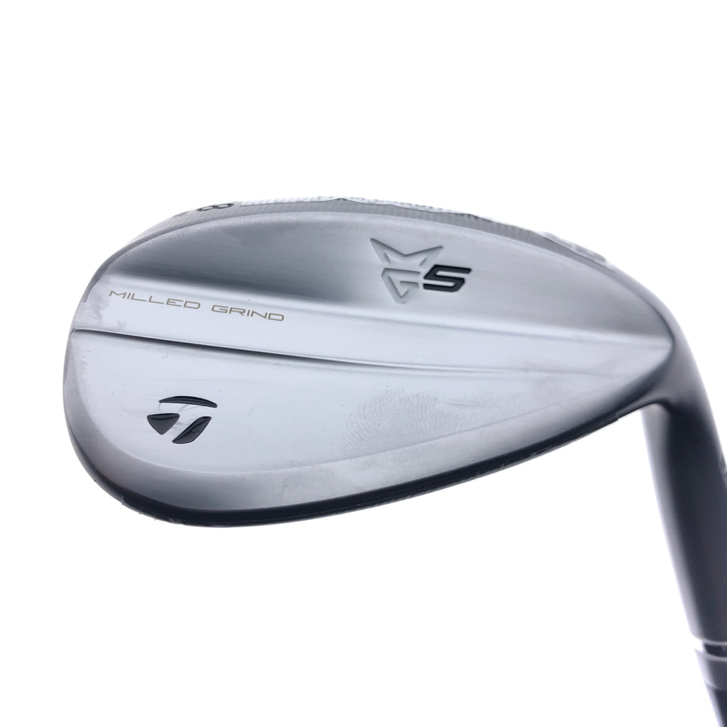 Used TaylorMade Milled Grind 5 Lob Wedge / 58.0 Degrees / Wedge Flex