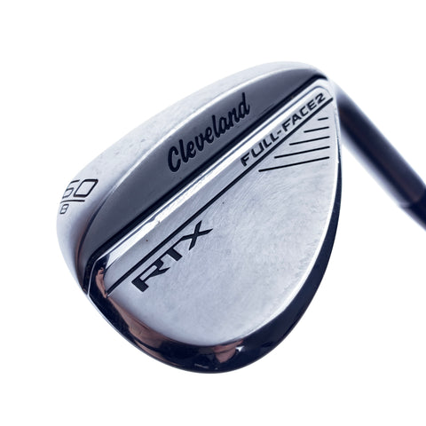 Used Cleveland RTX Full Face 2 Lob Wedge / 60.0 Degrees / Wedge Flex - Replay Golf 