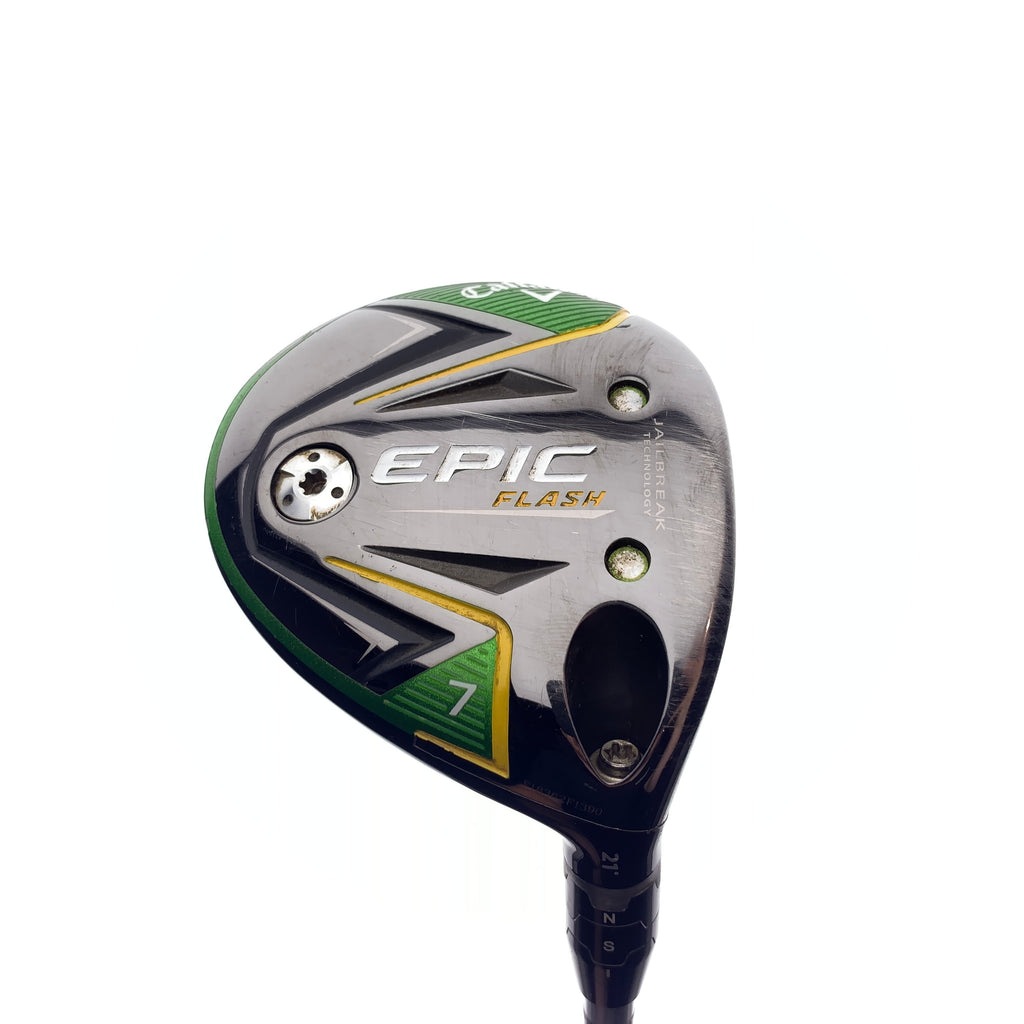 Used Callaway EPIC Flash 7 Fairway Wood / 21.0 Degrees / A Flex